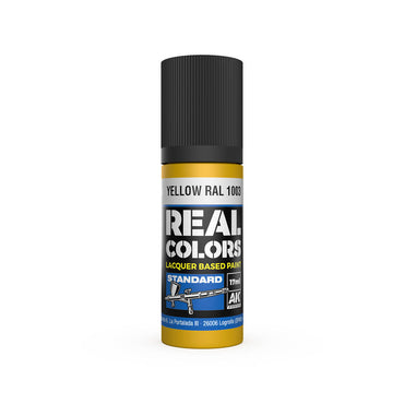 AK Interactive RC814 Yellow RAL 1003 17ml Real Colours Lacquer Paint