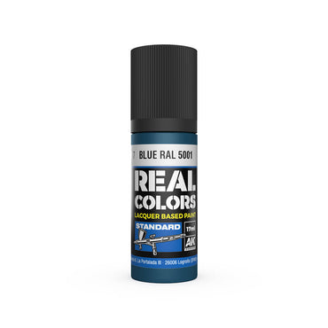 AK Interactive RC817 Blue RAL 5001 17ml Real Colours Lacquer Paint