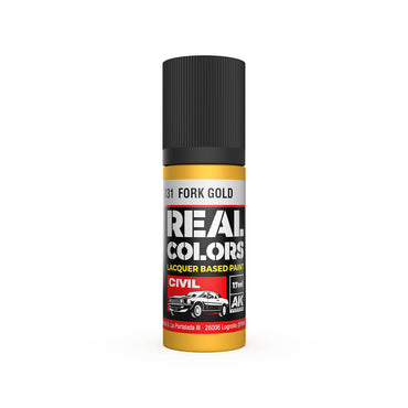 AK Interactive RC831 Fork Gold 17ml Real Colours Lacquer Paint