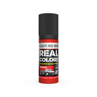 AK Interactive RC833 Maranello F1 Red 1970s-80s 17ml Real Colours Lacquer Paint