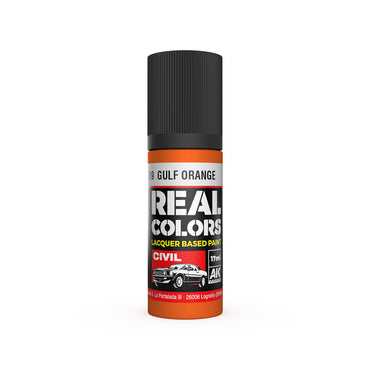 AK Interactive RC839 GULF Orange 17ml Real Colours Lacquer Paint