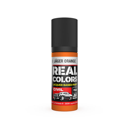 AK Interactive RC840 Jäger Orange 17ml Real Colours Lacquer Paint