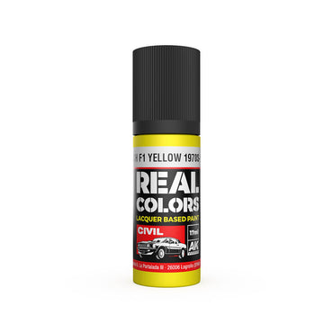 AK Interactive RC841 French F1 Yellow 1970s-80s 17ml Real Colours Lacquer Paint