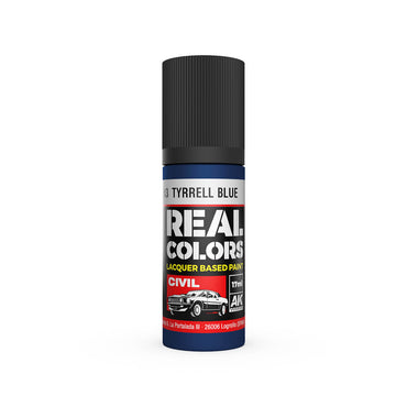 AK Interactive RC843 Tyrrell Blue 17ml Real Colours Lacquer Paint