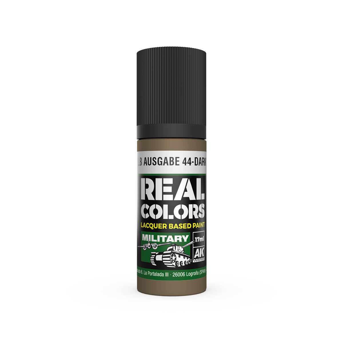 AK Interactive RC860 Dunkelgelb Dark Yellow 1944 RAL7028 17ml Real Colours Paint