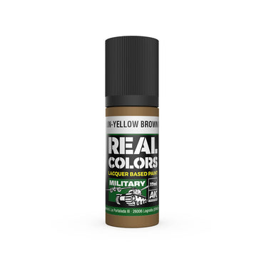 AK Interactive RC861 Gelbbraun-Yellow Brown RAL 8000 17ml Real Colours Paint