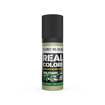 AK Interactive RC866 Silver Grey No28 (BS381) 17ml Real Colours Lacquer Paint
