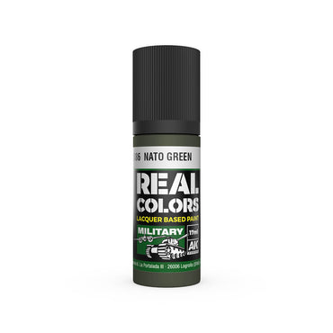 AK Interactive RC886 NATO Green 17ml Real Colours Lacquer Paint