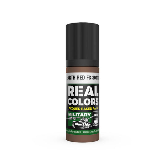 AK Interactive RC893 Earth Red FS 30117 17ml Real Colours Lacquer Paint
