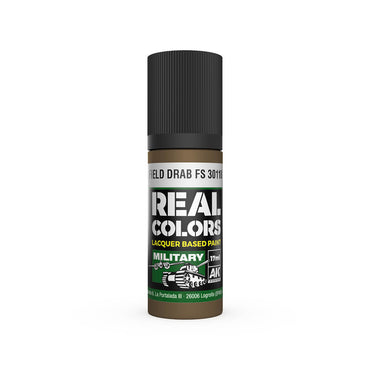 AK Interactive RC894 Field Drab FS 30118 17ml Real Colours Lacquer Paint