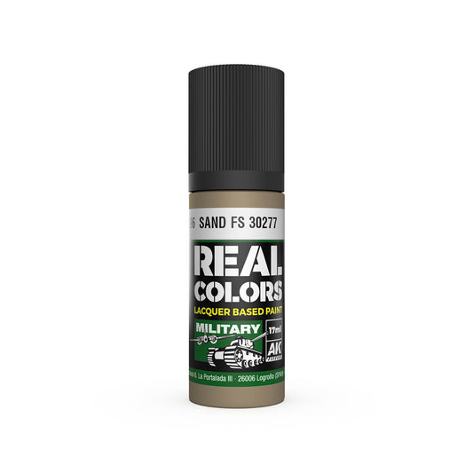 AK Interactive RC896 Sand FS 30277 17ml Real Colours Lacquer Paint