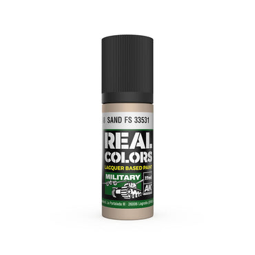 AK Interactive RC898 Sand FS 33531 17ml Real Colours Lacquer Paint