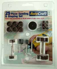 Shesto RC9001 25 piece Sanding and Shaping Set