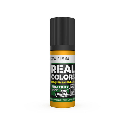 AK Interactive RC934 RLM 04 17ml Real Colours Lacquer Paint