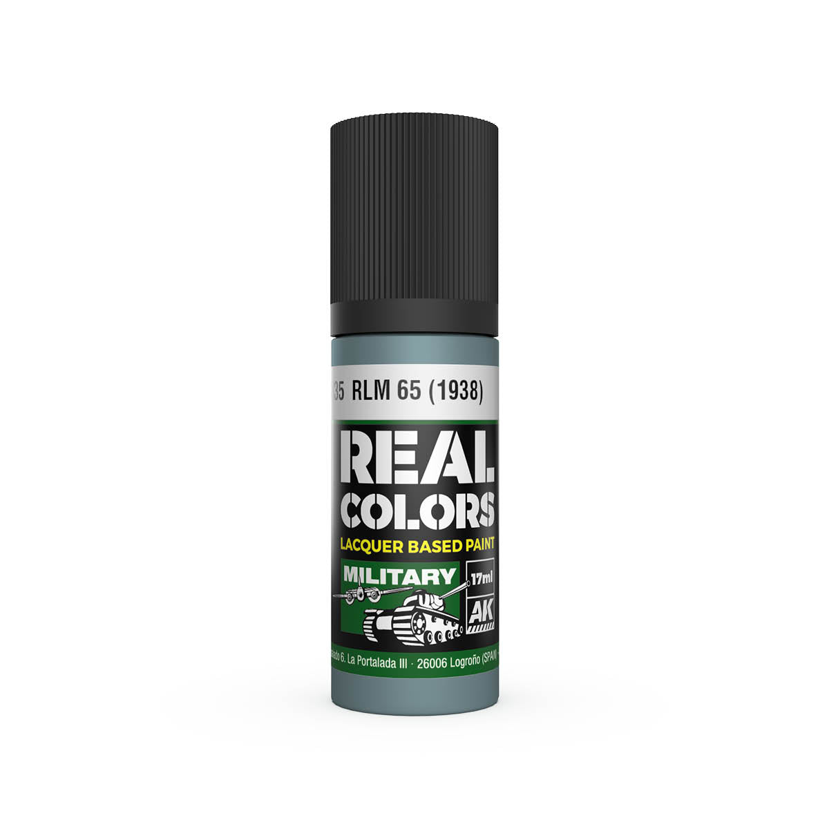 AK Interactive RC935 RLM 65 (1938) 17ml Real Colours Lacquer Paint