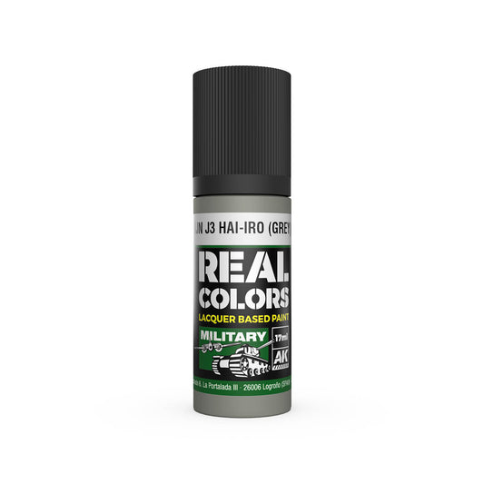 AK Interactive RC952 IJN J3 HAI-IRO (GREY) 17ml Real Colours Lacquer Paint