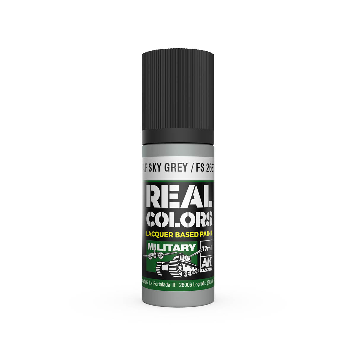 AK Interactive RC959 RAF Sky Grey 17ml Real Colours Lacquer Paint