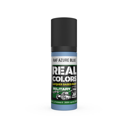 AK Interactive RC965 RAF Azure Blue 17ml Real Colours Lacquer Paint