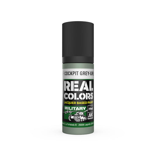 AK Interactive RC967 RAF Cockpit Grey-Green 17ml Real Colours Lacquer Paint