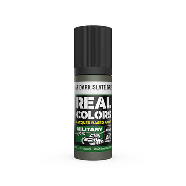 AK Interactive RC968 RAF Dark Slate Grey 17ml Real Colours Lacquer Paint