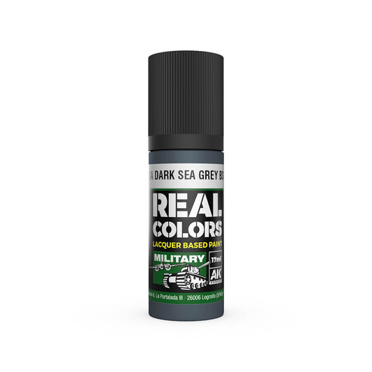 AK Interactive RC969 RAF Extra Dark Sea Grey BS381C/640 17ml Real Colours Paint