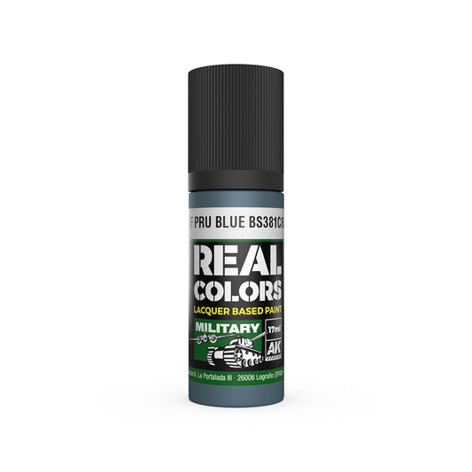 AK Interactive RC971 RAF PRU Blue BS381C/636 17ml Real Colours Lacquer Paint