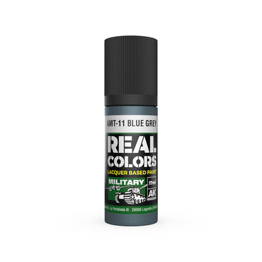 AK Interactive RC977 AMT-11 Blue Grey 17ml Real Colours Lacquer Paint