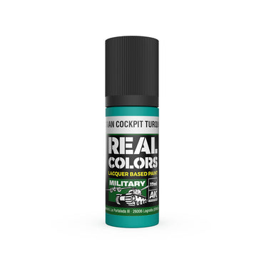 AK Interactive RC980 Russian Cockpit Torquoise 17ml Real Colours Lacquer Paint