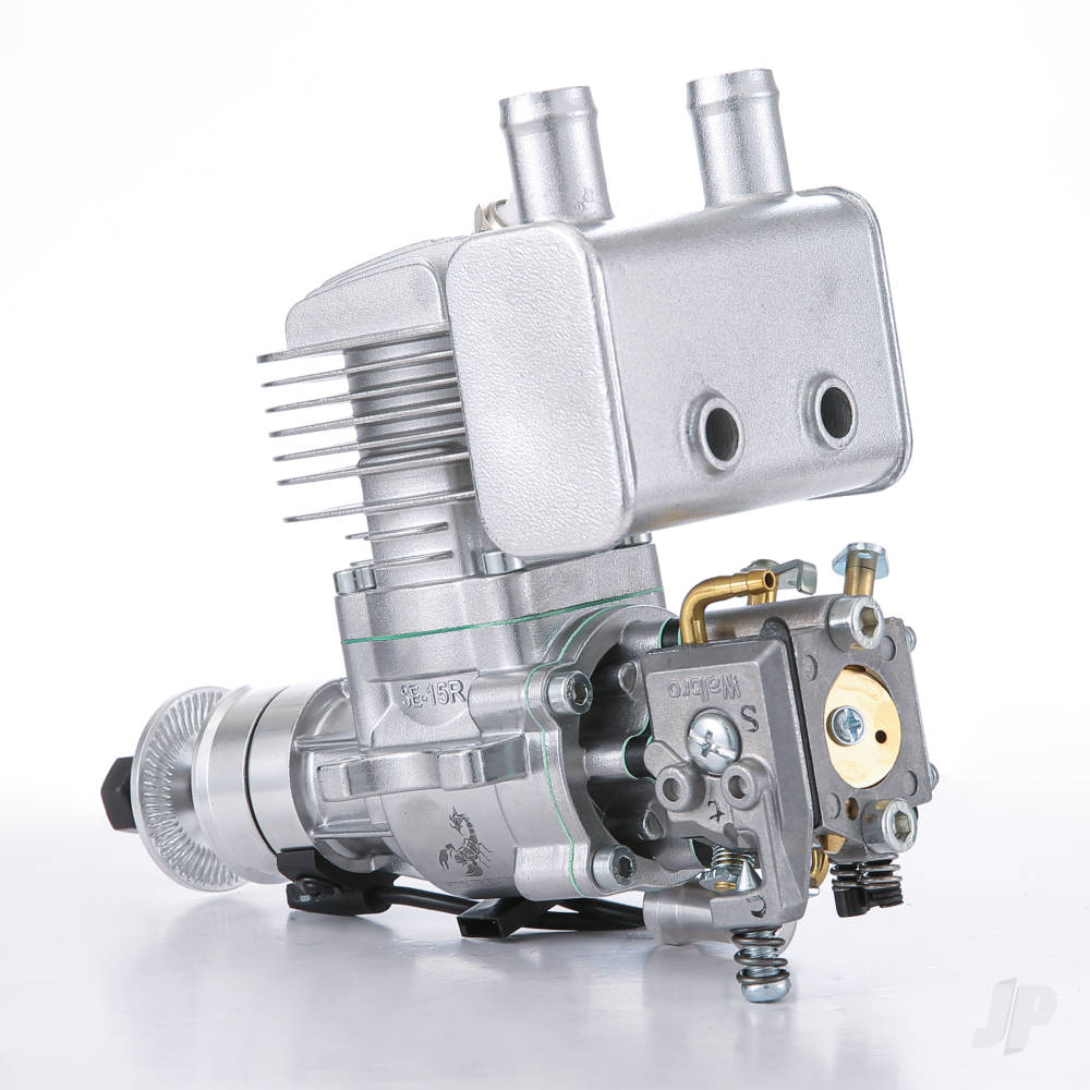 Stinger Engines 15cc Single Cylinder Rear Exhaust 2-Stroke Petrol Engine RCGF15RE