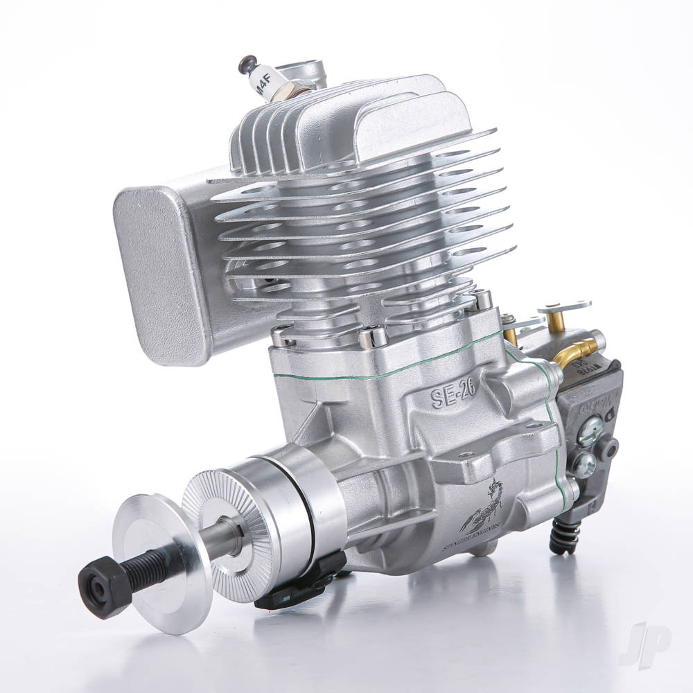 Stinger Engines 26cc Single Cylinder Side Exhaust 2-Stroke Petrol Engine RCGF26SE
