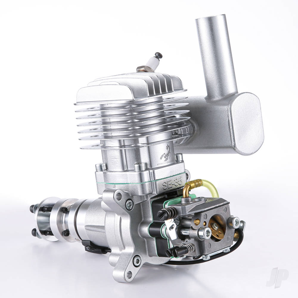 Stinger Engines 35cc Single Cylinder Side Exhaust 2-Stroke Petrol Engine RCGF35SE