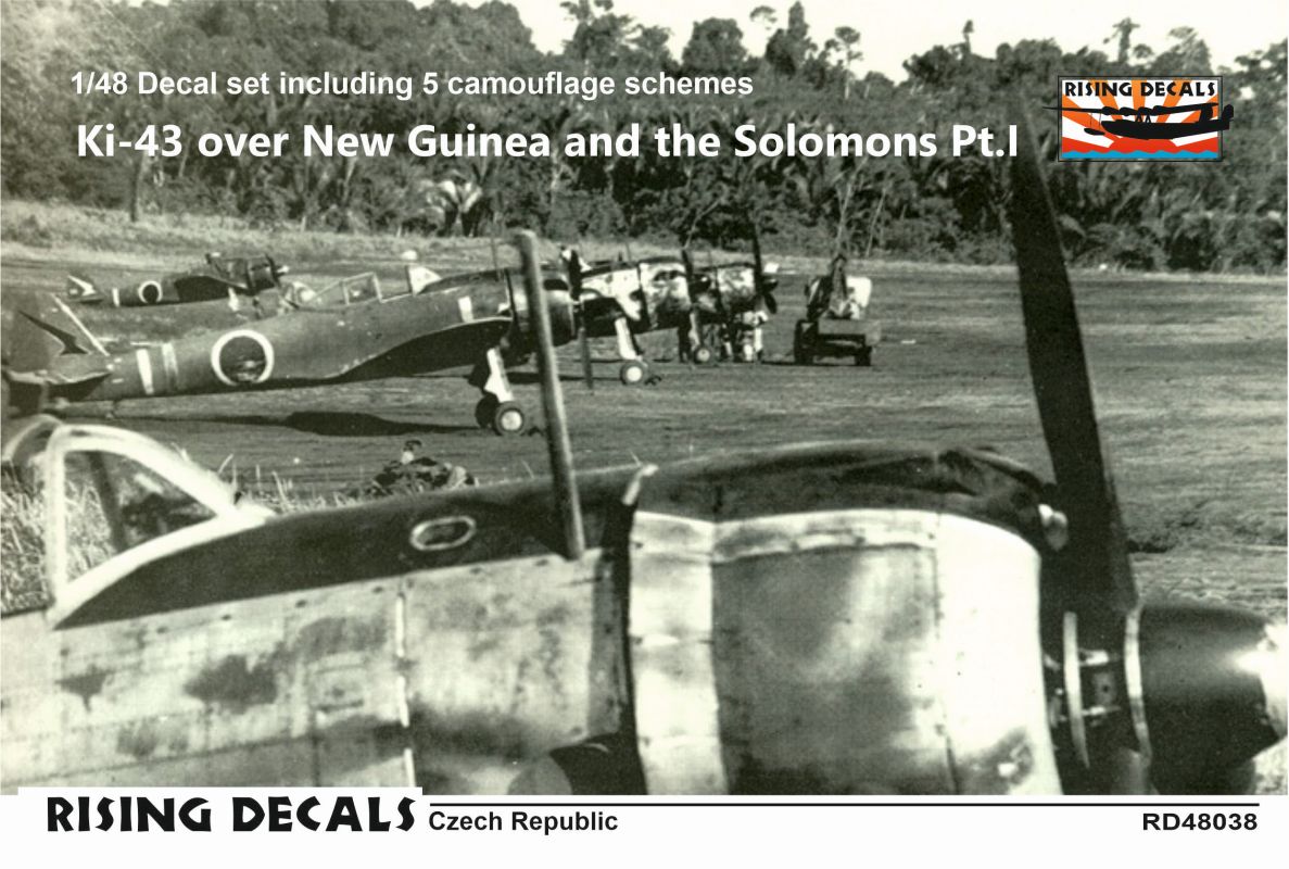 Rising Decals RD48038 1:48 Nakajima Ki-43 New Guinea Part I