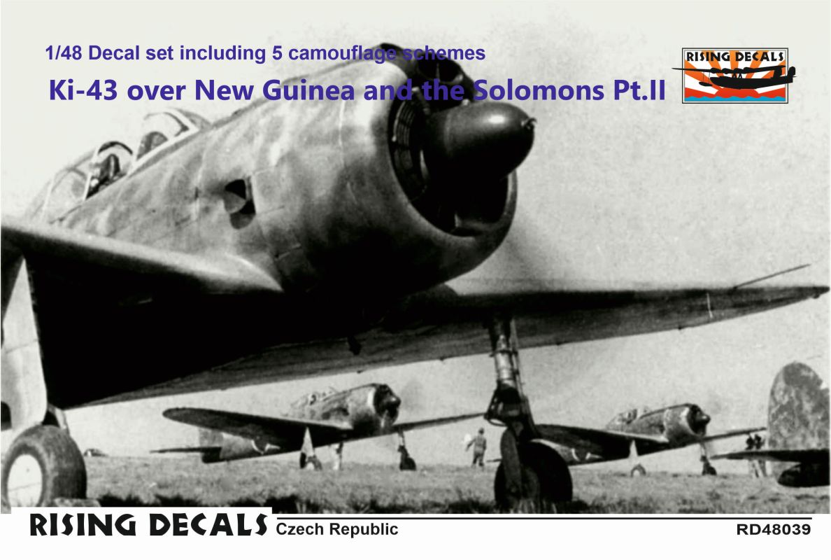 Rising Decals RD48039 1:48 Nakajima Ki-43 New Guinea Part II