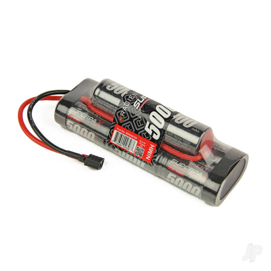 Radient NiMH 9.6V 5000mAh SC 6-2 Hump, Deans (HCT) A0105