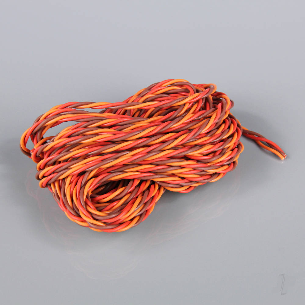 Radient JR HD Twisted Servo Cable (without Connector) 10m AC010250