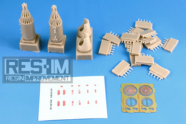 RES-IM RESIM4823 1:48 UB-32 rocket launcher for helicopter