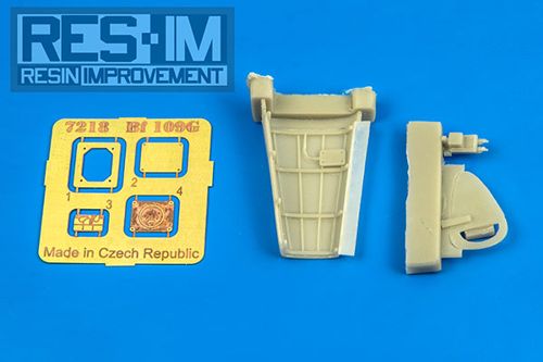 RES-IM RESIM7218 1:72 Messerschmitt Bf-109G Radio Equipment