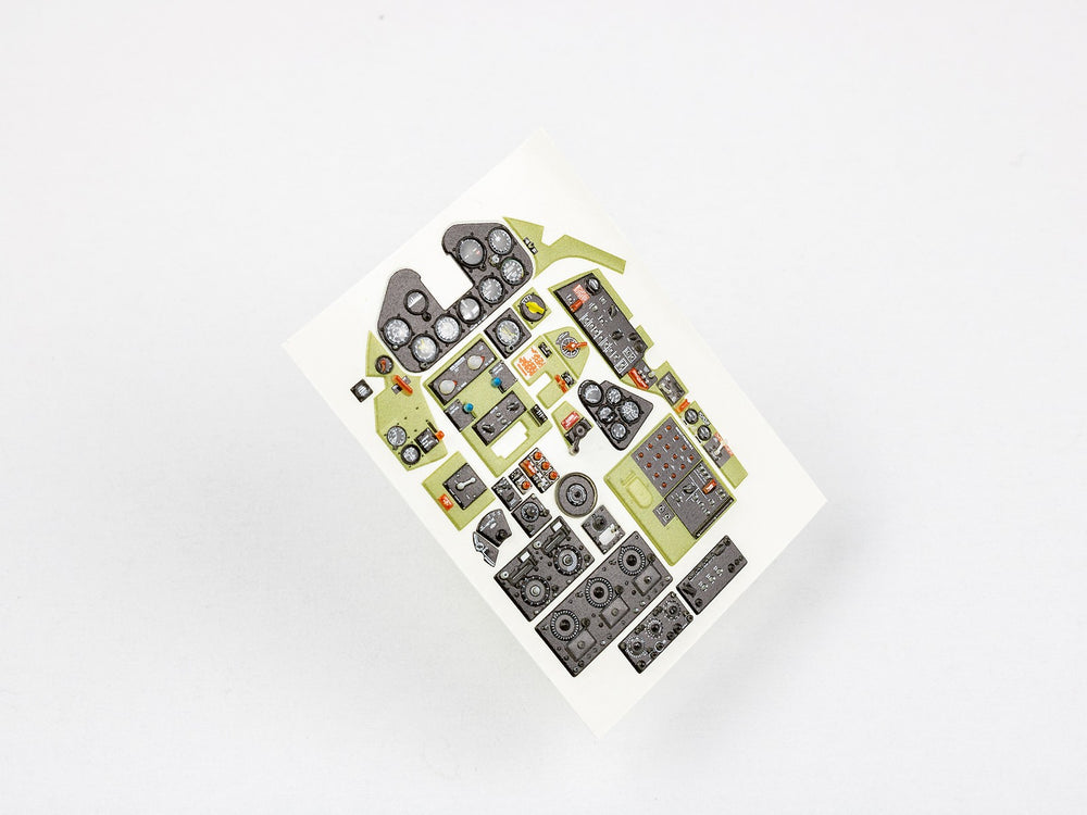 Red Fox Studio RFS-24002 1:24 Grumman F6F-5 Hellcat 3D Acrylic Instrument Panel