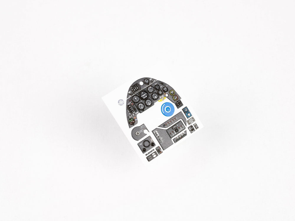 Red Fox Studio RFS-24003 1:24 Messerschmitt Bf-109G-10 3D Acrylic Instr. Panel