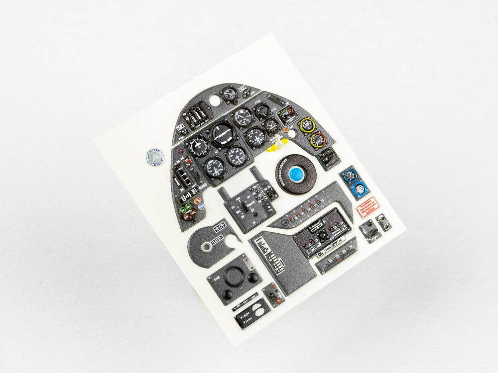 Red Fox RFS-24004 1:24 Bf-109G-6 3D Acrylic Instrument Panel