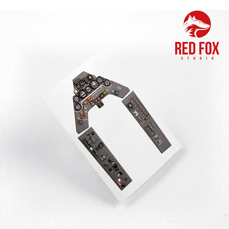 Red Fox RFS-24005 1:24 Fw-190D-9 Dora 3D Acrylic Instrument Panel
