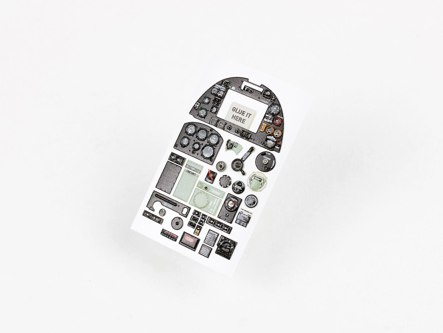 Red Fox Studio RFS-24022 1:24 Spitfire Mk.IXc 3D Acrylic Instr. Panel