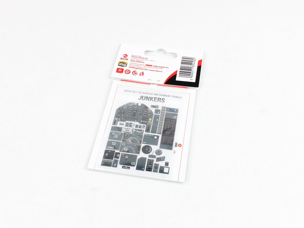 Red Fox Studio RFS-24024 1:24 Junkers Ju-87D Stuka 3D Acrylic Instrument Panel