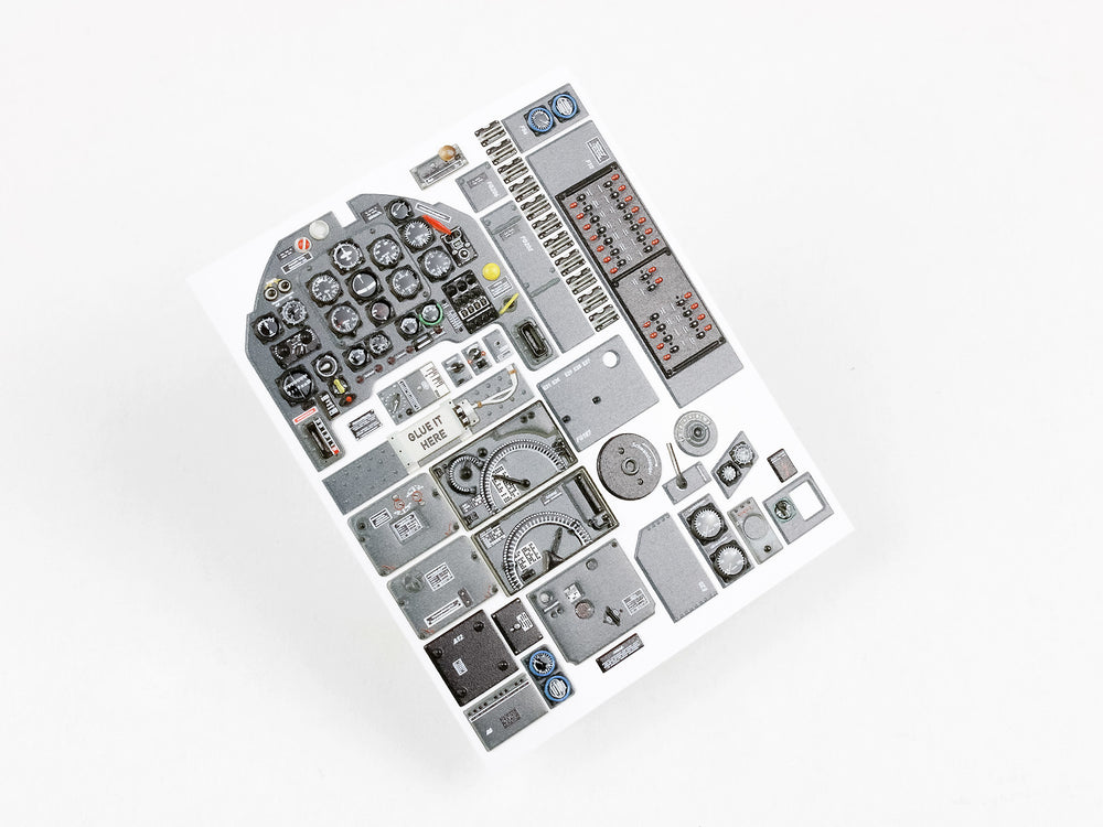 Red Fox Studio RFS-24024 1:24 Junkers Ju-87D Stuka 3D Acrylic Instrument Panel