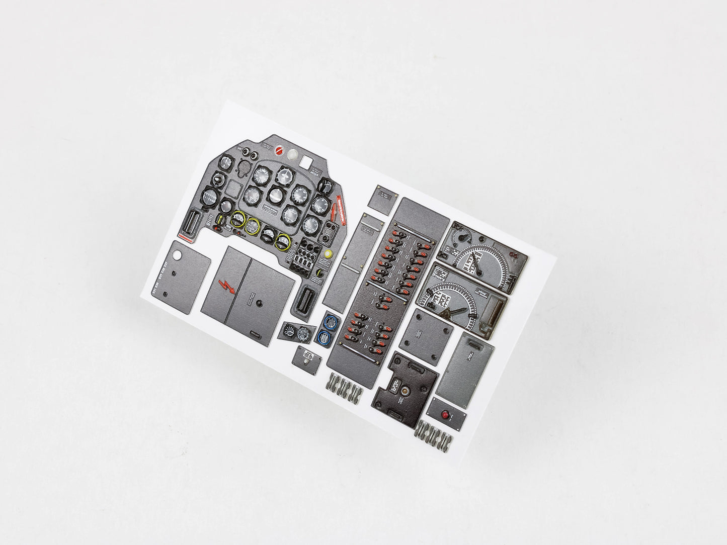 Red Fox Studio RFS-24025 1:24 Junkers Ju-87R Stuka 3D Acrylic Instrument Panel