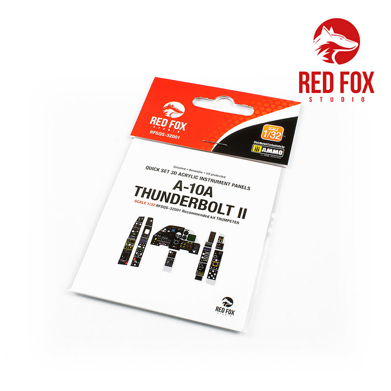 Red Fox RFS-32001 1:32 A-10A Thunderbolt II 3D Instrument Panel