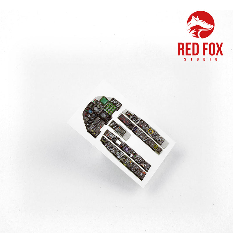 Red Fox RFS-32001 1:32 A-10A Thunderbolt II 3D Instrument Panel