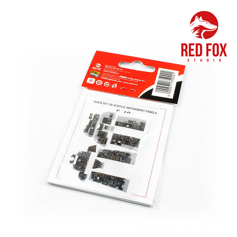 Red Fox RFS-32002 1:32 F-4C Phantom II 3D Acrylic Instrument Panel