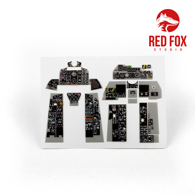 Red Fox RFS-32002 1:32 F-4C Phantom II 3D Acrylic Instrument Panel