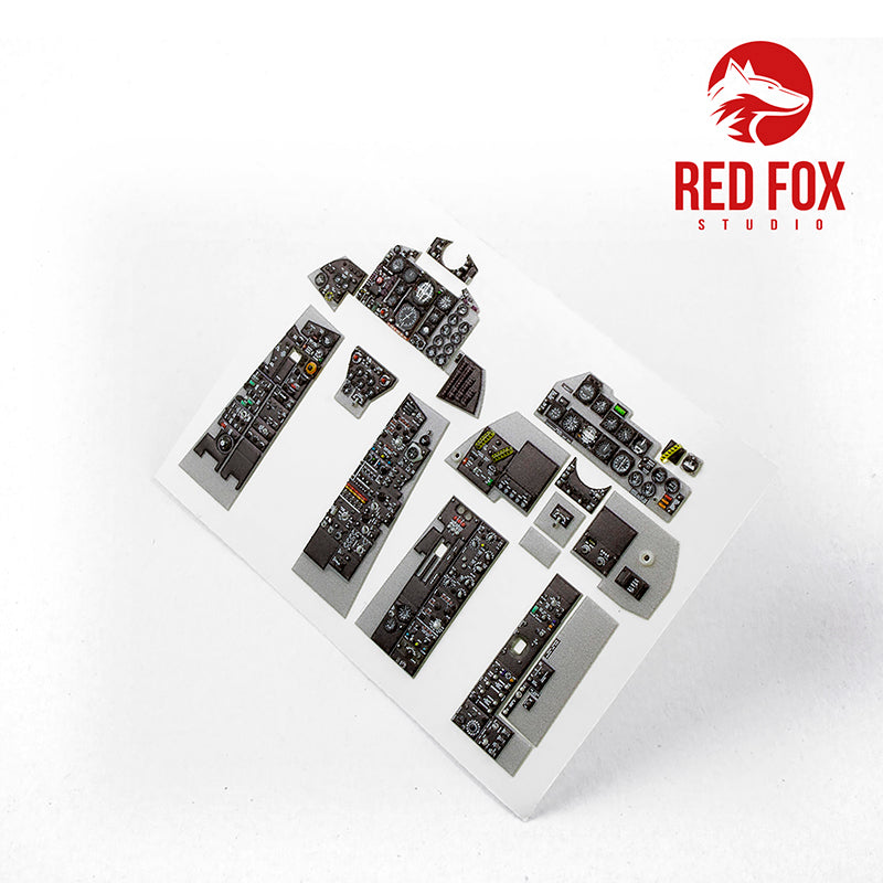 Red Fox RFS-32002 1:32 F-4C Phantom II 3D Acrylic Instrument Panel